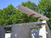 В июле 2013 году компания «Аэрок» приступает к выпуску  нового продукта – армированные ячеисто-бетонные плиты покрытия и перекрытия.